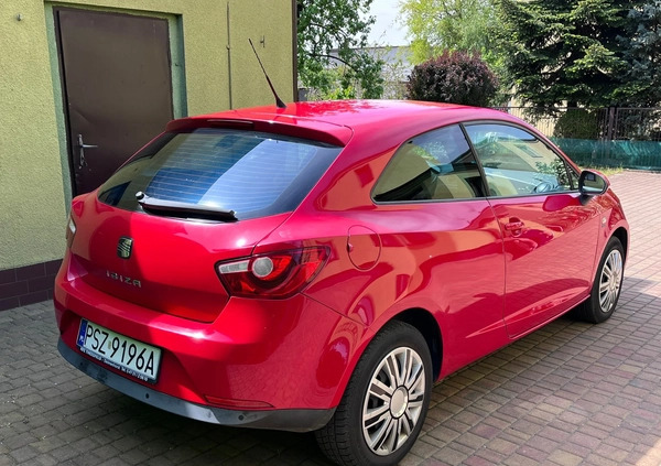 Seat Ibiza cena 22100 przebieg: 88675, rok produkcji 2012 z Szamotuły małe 46